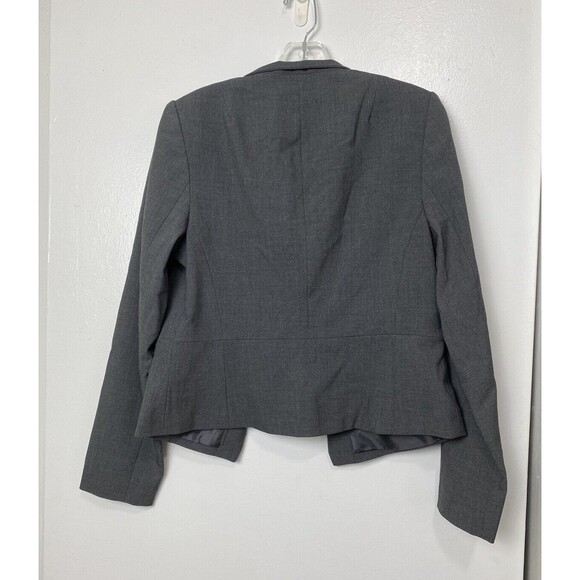 Worthington Gray Blazer Open Size 8 Business Work Wear Office - Picture 9 of 12